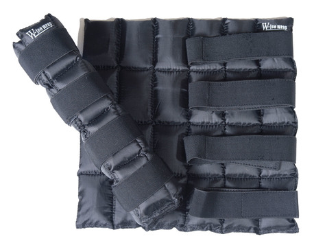 W-ICE WRAP COOLING MATTRESSES, BLACK, PAIR W-ICE WRAP COOLING MATTRESSES, BLACK, PAIR